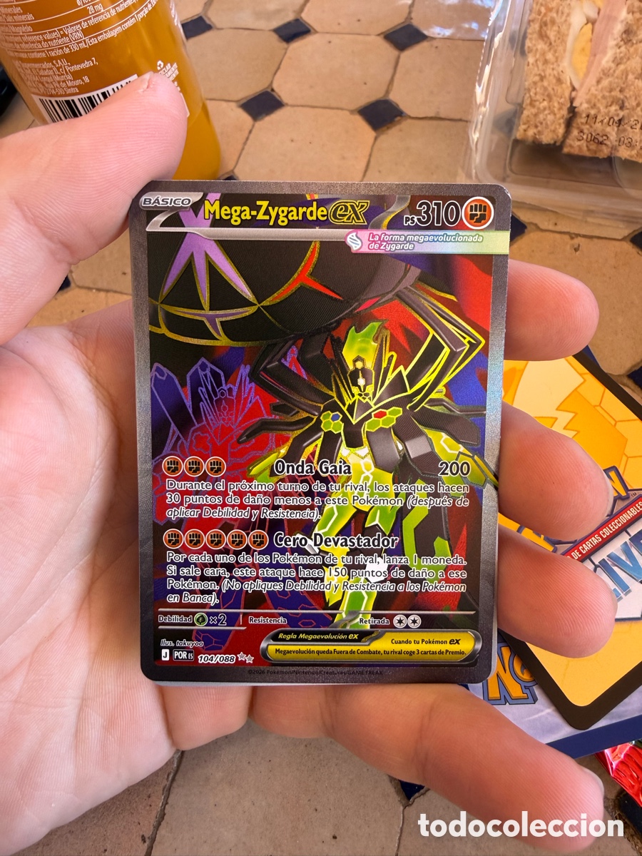 Barajas de cartas: Zygarde ex fullart con funda