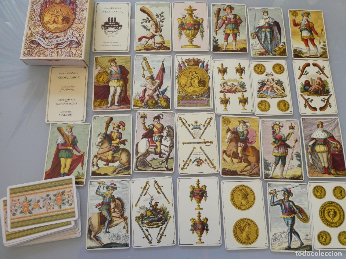 Barajas de cartas: BARAJA DE CARTAS ESPA&Ntilde;OLA. FOURNIER. NEOCL&Aacute;SICA 1810 CLEMENTE ROXAS. 120GR