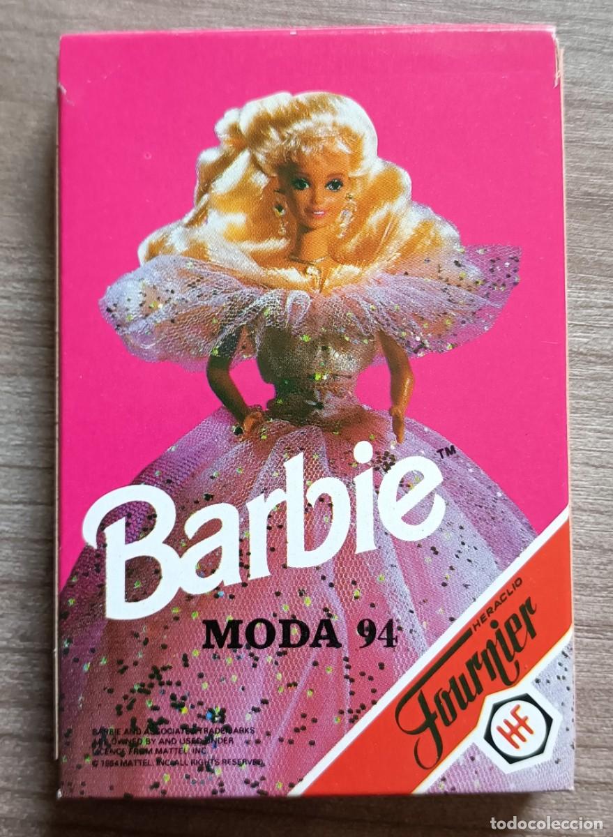 Barajas de cartas: (1) Juego cartas, naipes, baraja infantil Fournier - Barbie moda 94 - completa, nueva desprecintada