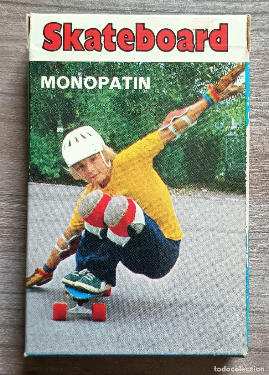 Barajas de cartas: (1) Juego cartas, naipes, baraja infantil Fournier - skateboard - completa, nueva desprecintada