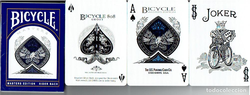 Barajas de cartas: Barajas de p&oacute;ker Bicycle Masters edition &ndash; Rider back