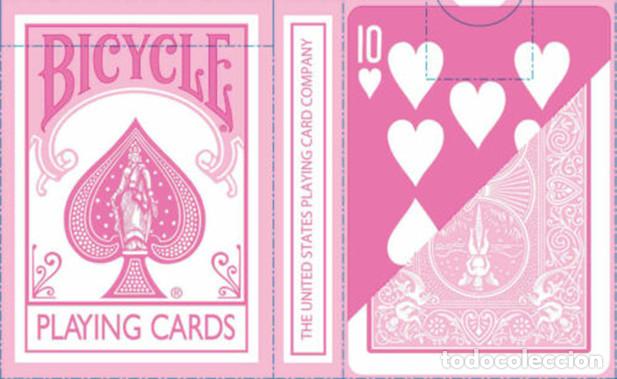 Barajas de cartas: Baraja de p&oacute;ker Bicycle Playing cards (rosa) &ndash; Poker 808-R-PNK (c&oacute;digo de barras 0738544180876)