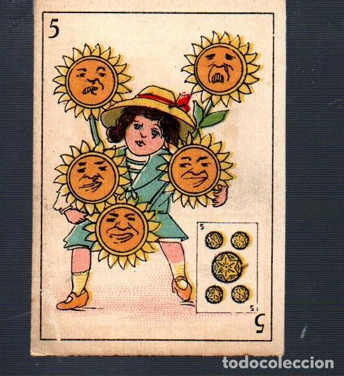 Barajas de cartas: CARTA PALO OROS N&ordm; 75 BARAJA FANTASIA FUTBOL