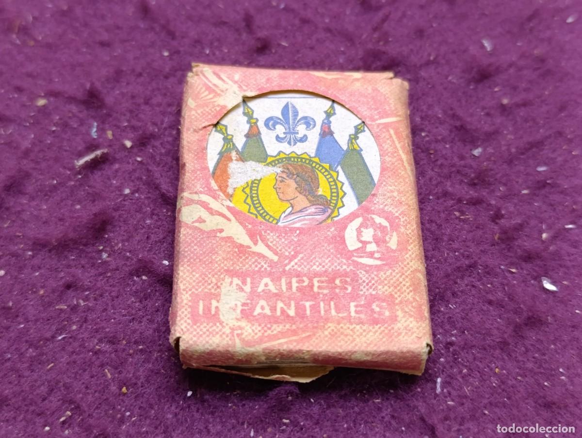 Playing Cards: Antigua Baraja de cartas espa&ntilde;ola en su estuche, Naipes Infantiles, completa