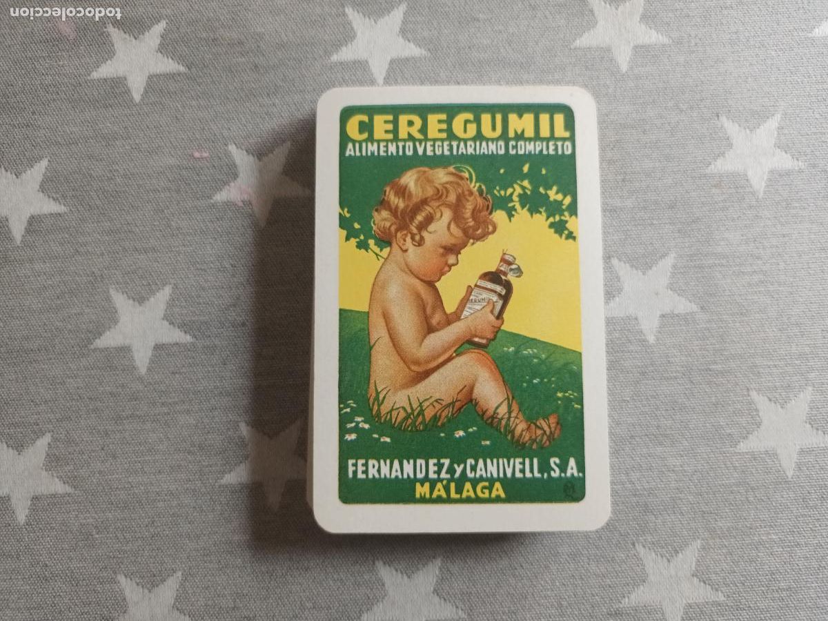 Barajas de cartas: BARAJA CARTAS FOURNIER PUBLICIDAD CEREGUMIL MALAGA FERN&Aacute;NDEZ Y CANIVELL S.A