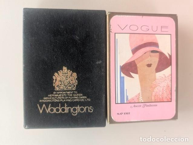 Baralhos de cartas: RRR BARAJA NAIPES DE POKER VOGUE FABRICADOS POR WADDINGTONS COMPLETA MUY DIFICIL