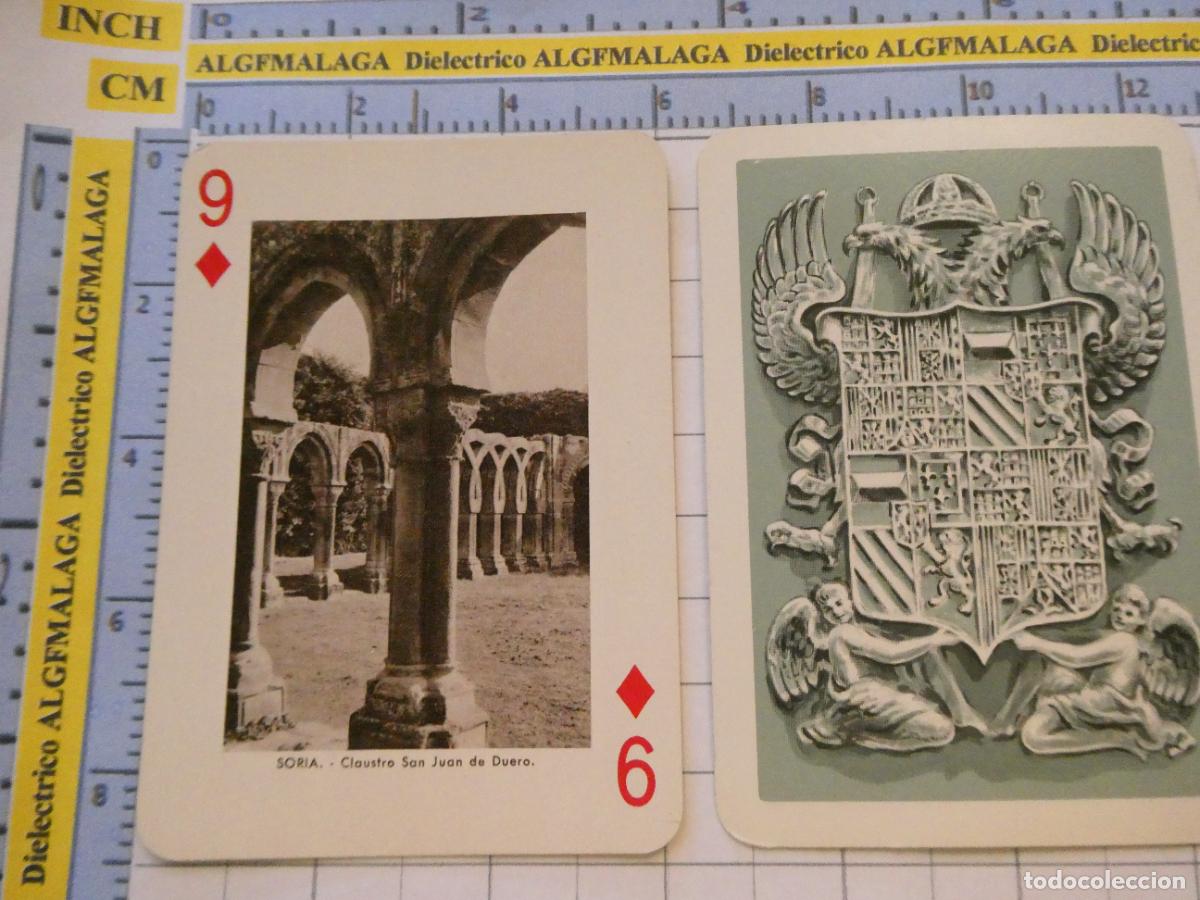 Baralhos de cartas: NAIPE CARTA BARAJA POKER FOURNIER A&Ntilde;O 1959 MONUMENTOS DE ESPA&Ntilde;A. SORIA CLAUSTRO SAN JUAN DE DUERO
