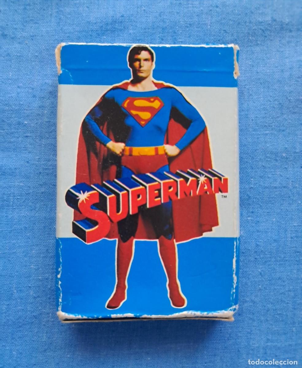 Barajas de cartas: BARAJA DE LA PEL&Iacute;CULA &rdquo;SUPERMAN&rdquo; DE FOURNIER DE 1979
