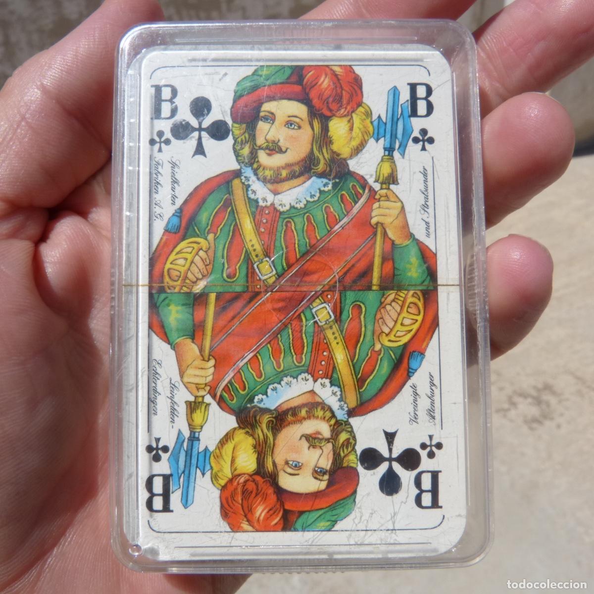 Barajas de cartas: Baraja de cartas Alemana, tabaco Lux filter. Precintada y en caja.