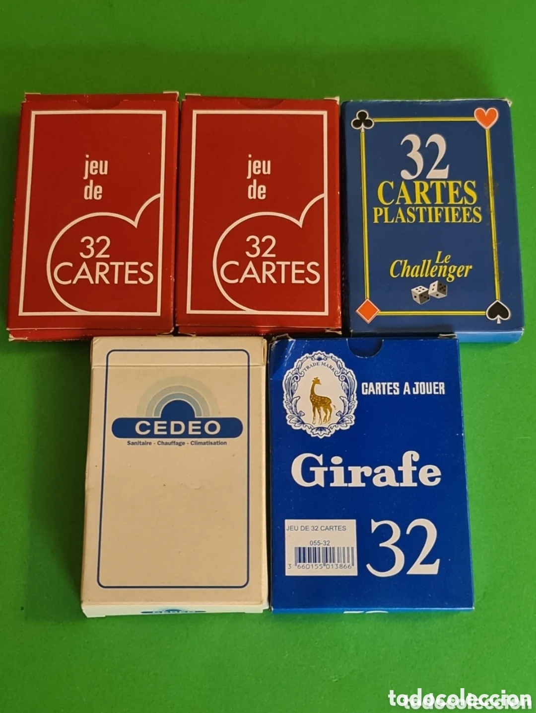 Jeux de cartes: Lote de 5 juegos de cartas.