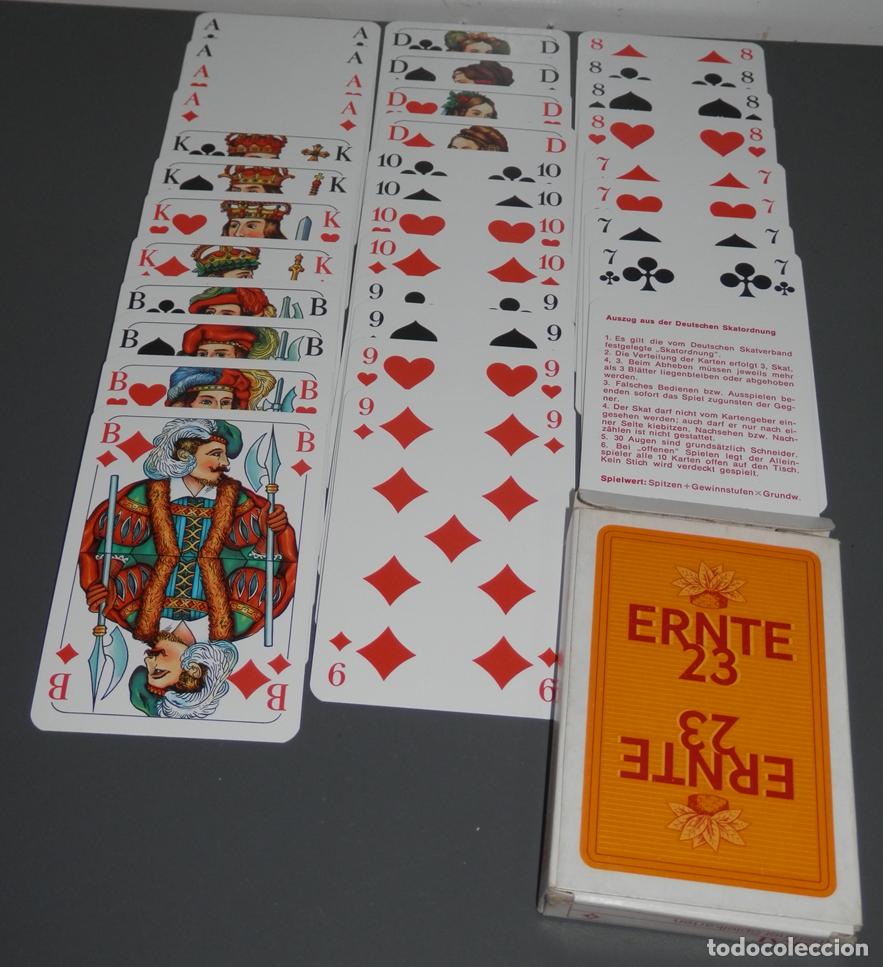 Barajas de cartas: BARAJA DE CARTAS DE LA ERNTE 23 - Foto 2