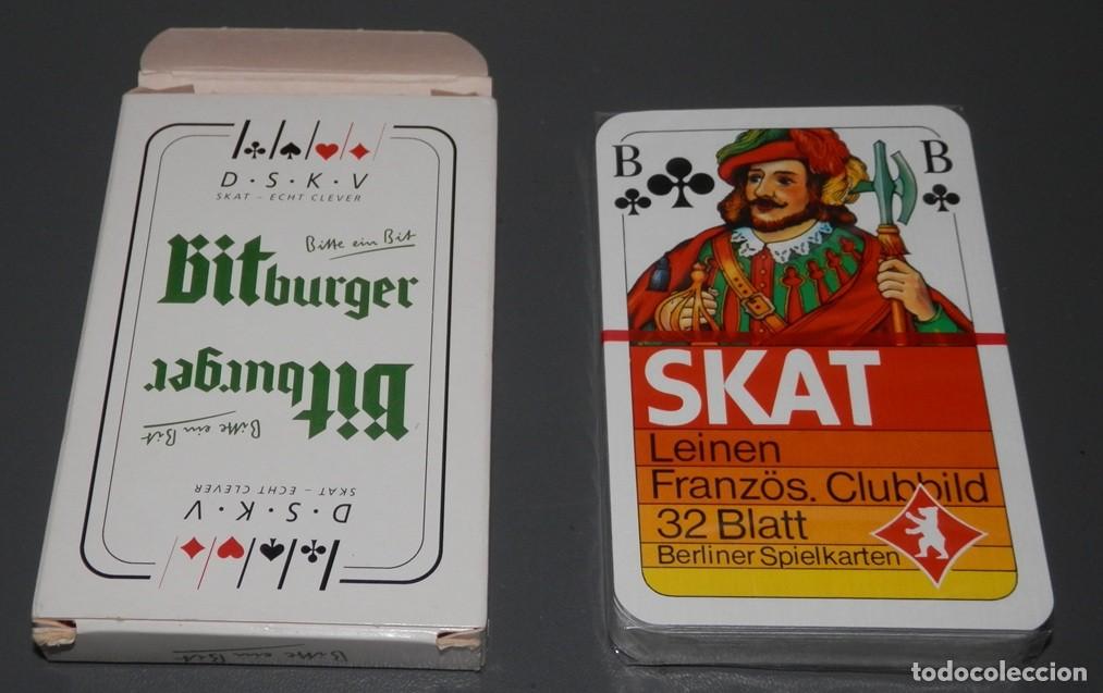Barajas de cartas: BARAJA DE CARTAS DE LA CERVEZA BITBURGER