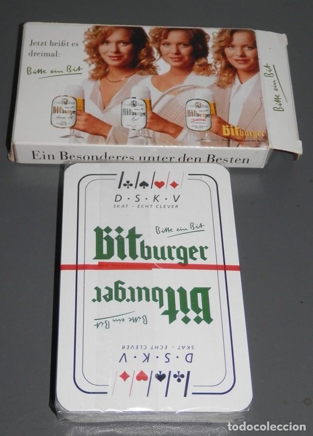 Barajas de cartas: BARAJA DE CARTAS DE LA CERVEZA BITBURGER - Foto 2
