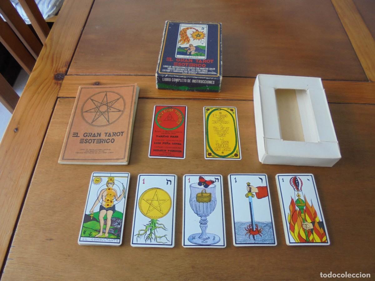 Barajas de cartas: BARAJA HERACLIO FOURNIER: EL GRAN TAROT ESOT&Eacute;RICO CON LIBRO DE INSTRUCCIONES DE MARITXU GULER