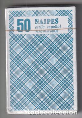Barajas de cartas: Baraja. 50 naipes Estilo espa&ntilde;ol. Hecho en India. Sin usar