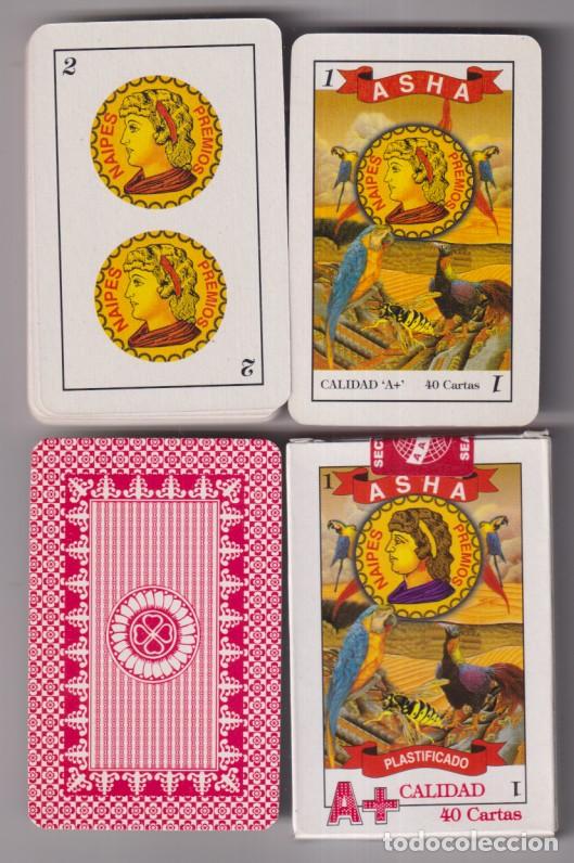 Barajas de cartas: Baraja Espa&ntilde;ola. Asha. 40 naipes. (China) sin usar