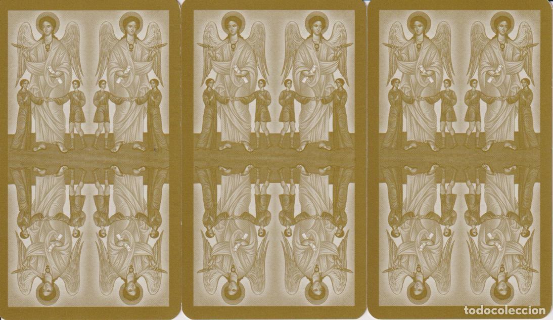 Barajas de cartas: 32 NAIPES &ndash; OR&Aacute;CULO DE LOS &Aacute;NGELES &ndash; EDICIONES ORBIS - 2002 - Foto 8