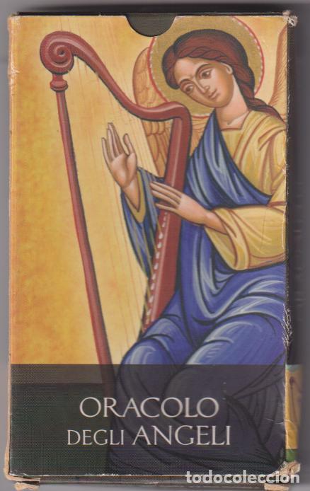 Barajas de cartas: 32 NAIPES &ndash; OR&Aacute;CULO DE LOS &Aacute;NGELES &ndash; EDICIONES ORBIS - 2002 - Foto 9