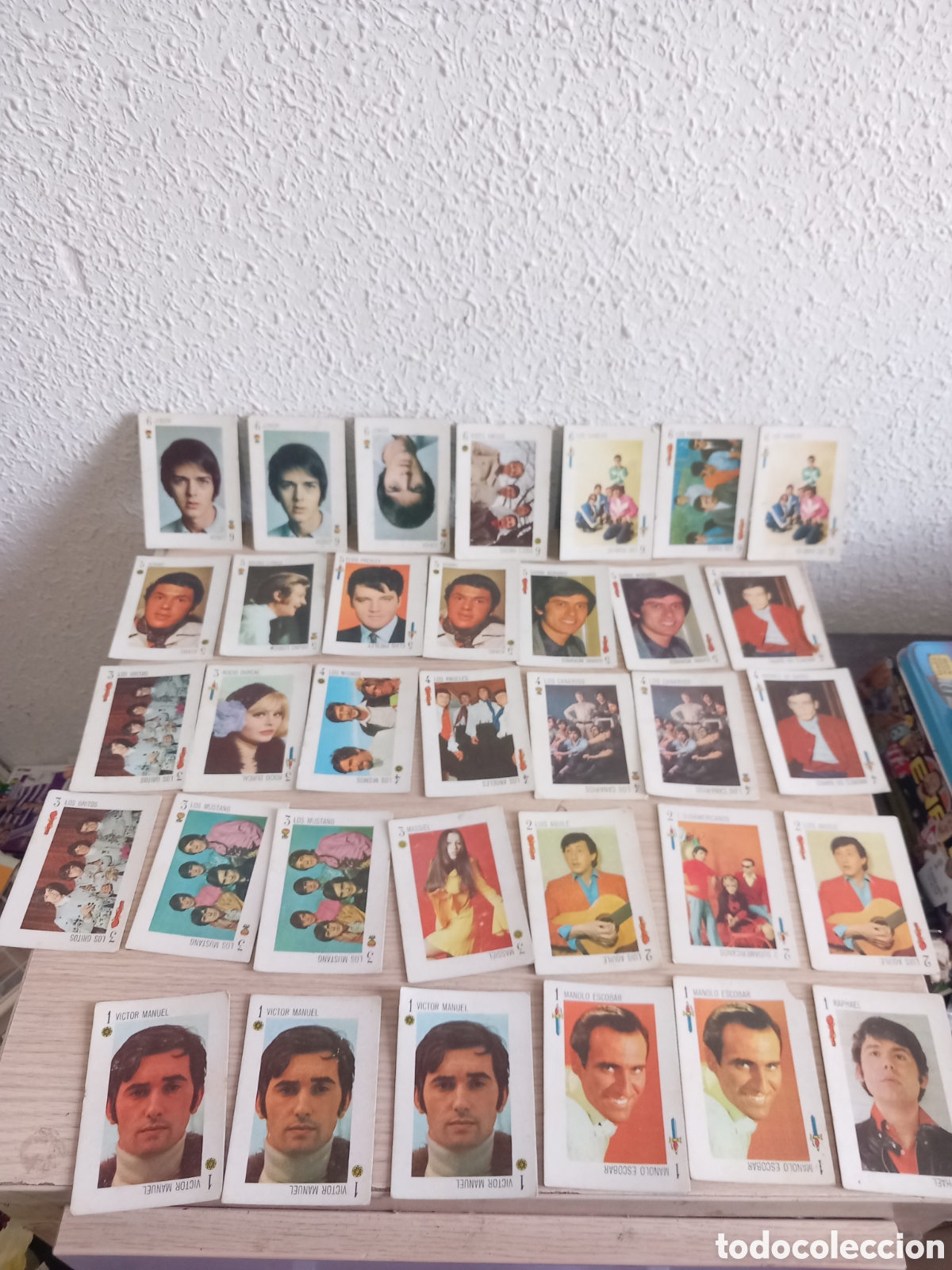 Barajas de cartas: 61 CARTAS TELEBANCO CANCION,,VER FOTOS