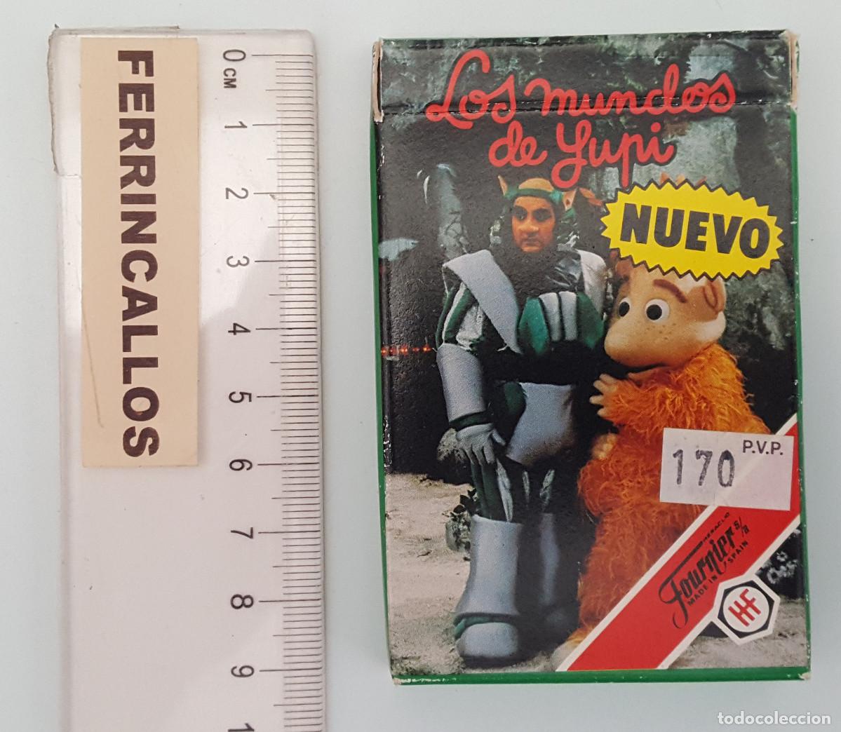Barajas de cartas: LOS MUNDOS DE YUPI, JUEGO INFANTIL, HERACLIO FOURNIER 1988, COMPLETA 33 CARTAS, BARAJA, NAIPES