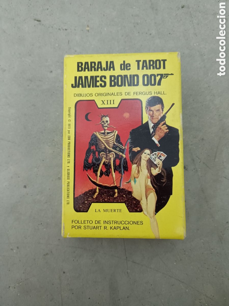 Barajas de cartas: BARAJA NUEVA DE TAROT JAMES BOND 007 DE FOURNIER 1973 COMPLETA