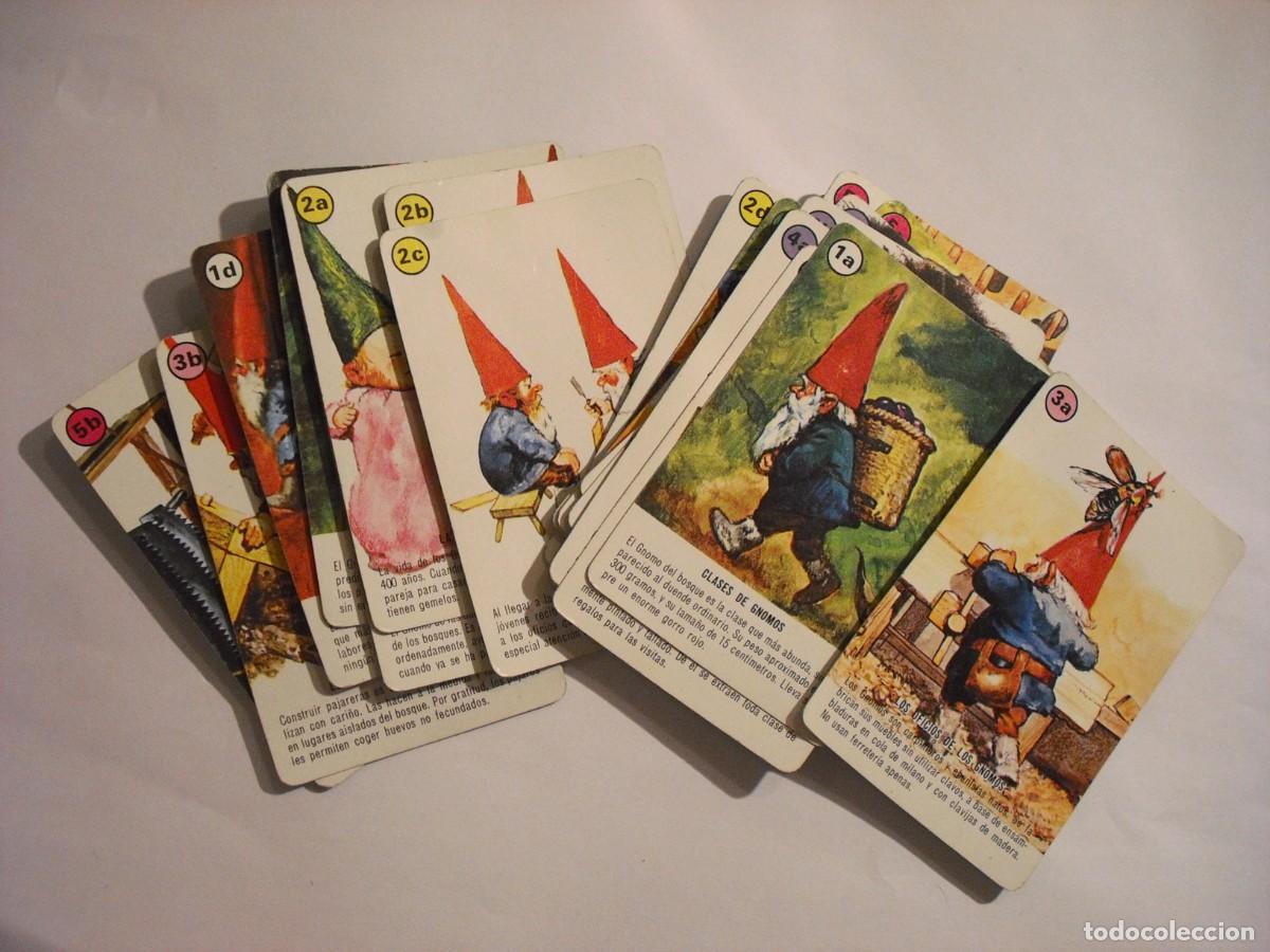 Barajas de cartas: DAVID EL GNOMO. LOTE DE 27 CARTAS. FOURNIER