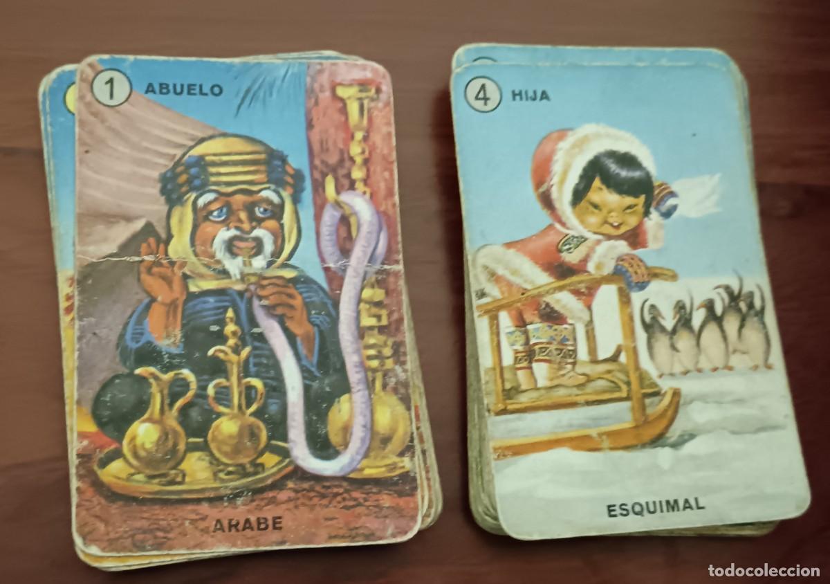 Barajas de cartas: BARAJA INFANTIL COMPLETA FAMILIAS DE 7 PA&Iacute;SES FOURNIER