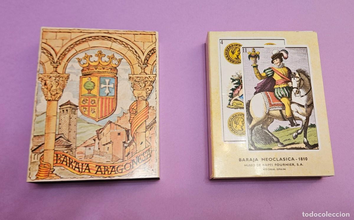 Playing Cards: Barajas Espa&ntilde;ola Neocl&aacute;sica y Aragonesa. Juego de Naipes. Completas.