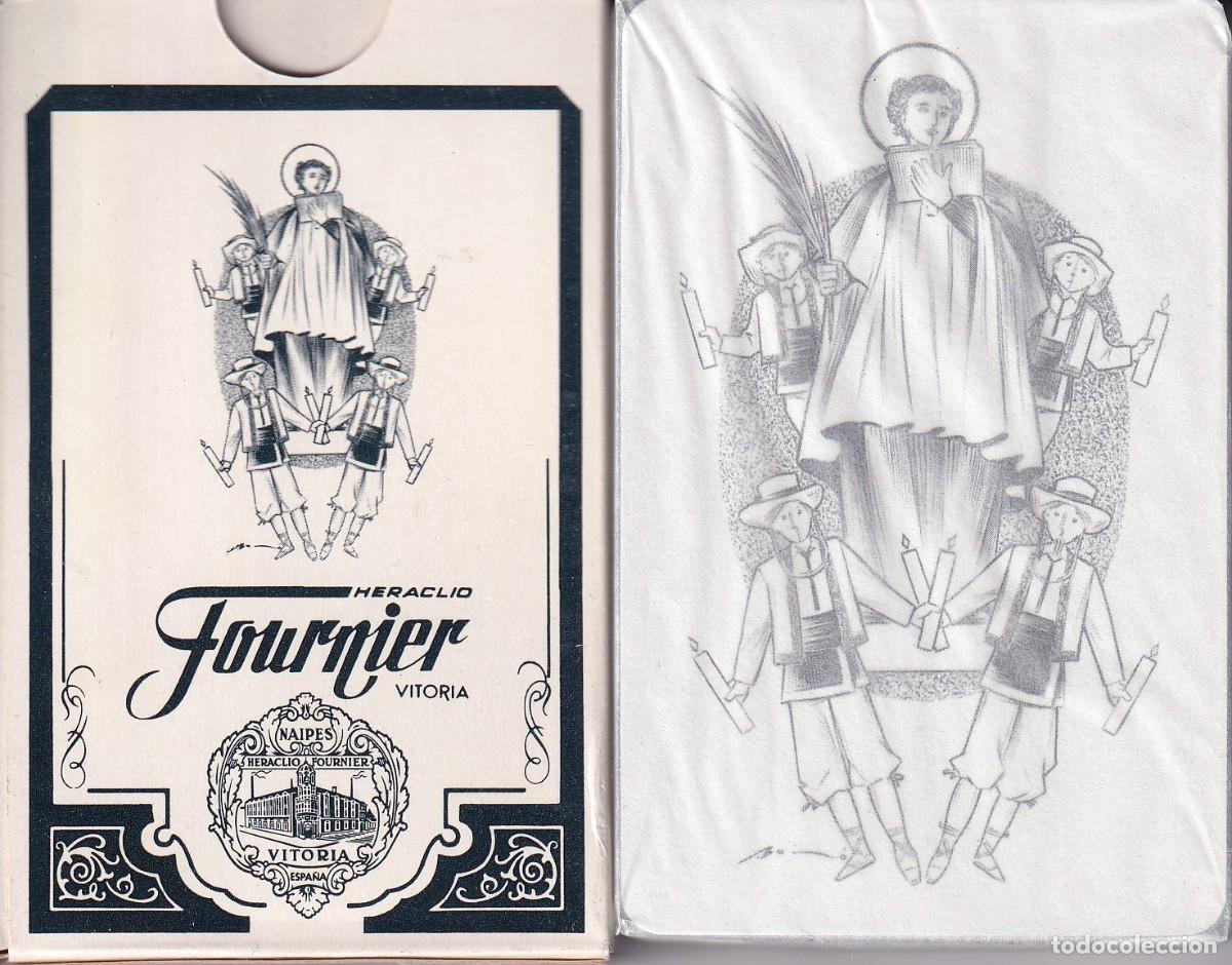 Barajas de cartas: 485A- BARAJA FESTA MAJOR DE VILAFRANCA DEL A&Ntilde;O 1988 CON 48 NAIPES DE FOURNIER S.A.