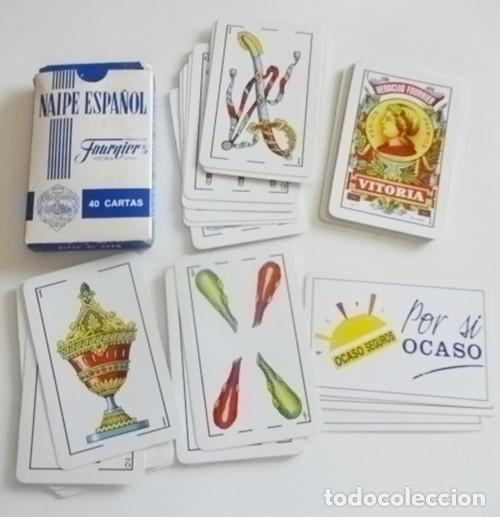 Barajas de cartas: BARAJA CARTAS - OCASO SEGUROS - PUBLICIDAD - DE HERACLIO FOURNIER - JUGUETE NAIPES ESPA&Ntilde;A ESPA&Ntilde;OLA
