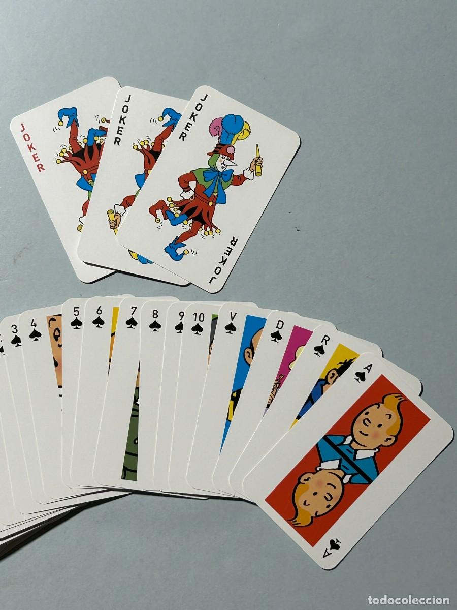 Barajas de cartas: TINTIN Cartas de poker 2010 - Foto 4