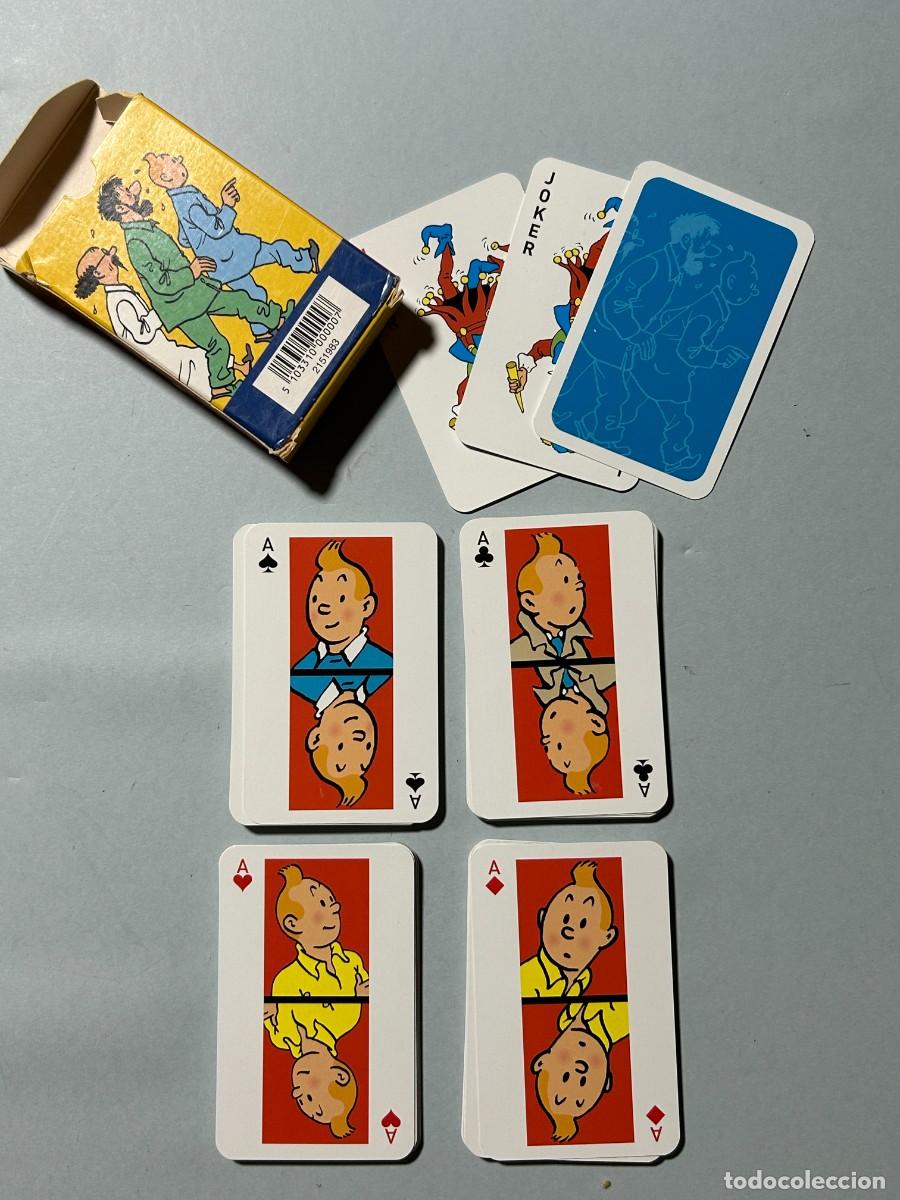 Barajas de cartas: TINTIN Cartas de poker 2010 - Foto 5