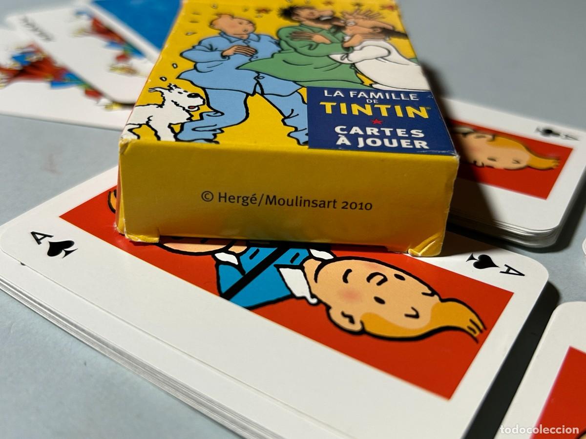 Barajas de cartas: TINTIN Cartas de poker 2010 - Foto 6