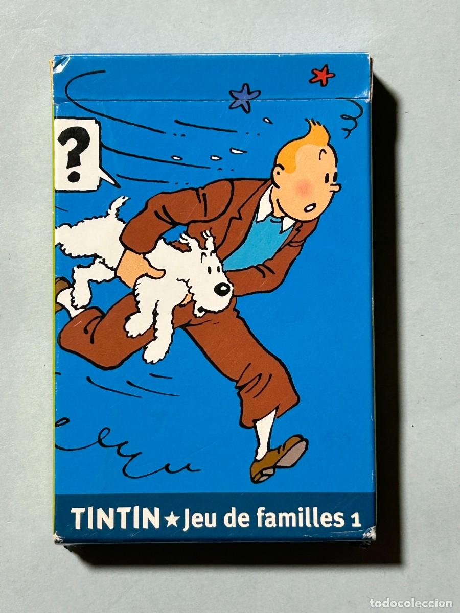 Barajas de cartas: TINTIN Juego de cartas Las familias 2010