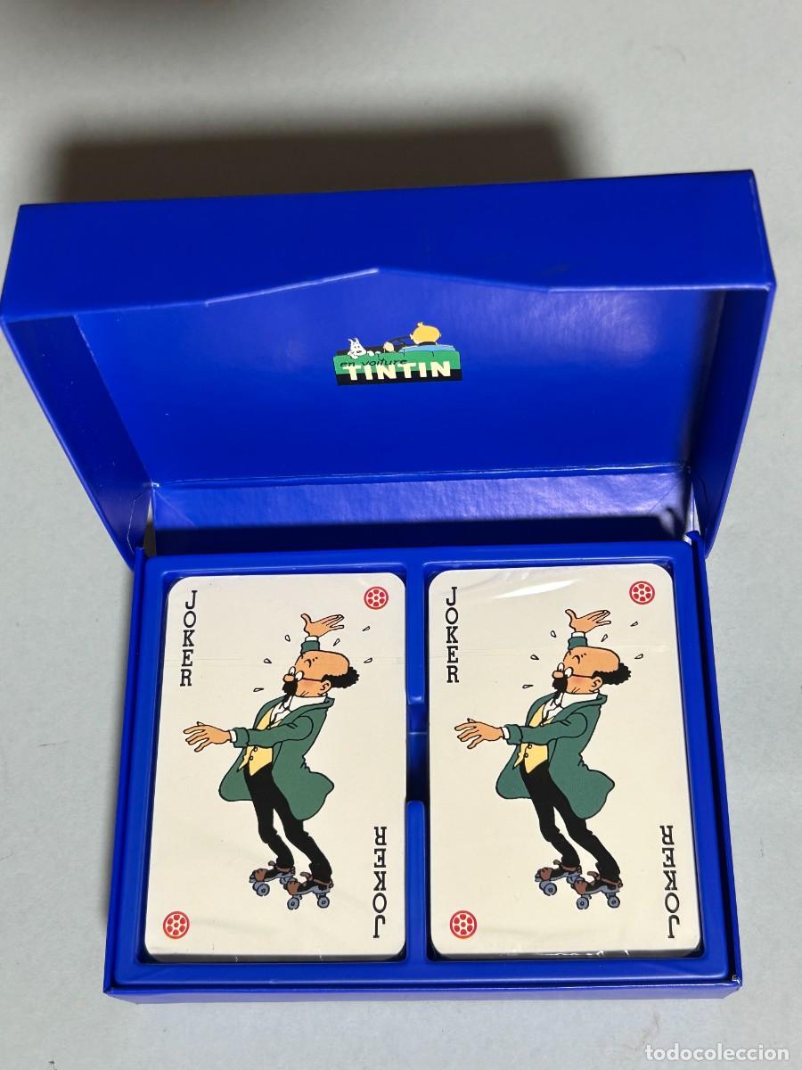 Barajas de cartas: TINTIN Cartas de poker precintadas