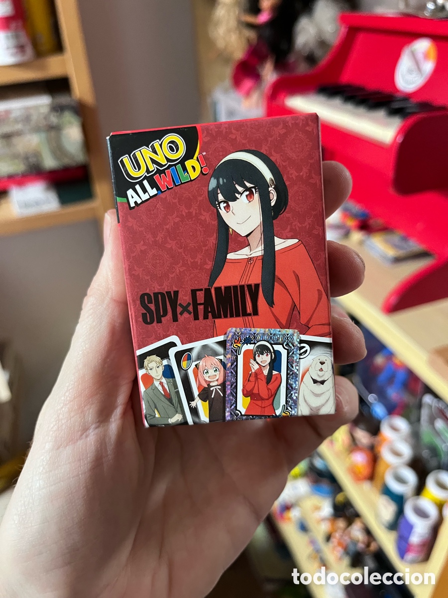 Barajas de cartas: Baraja de cartas a estrenar uno all wild spy x family manga anime