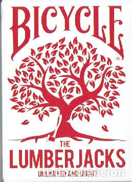 Barajas de cartas: Baraja de p&oacute;ker Bicycle The Lumberjacks Playing cards