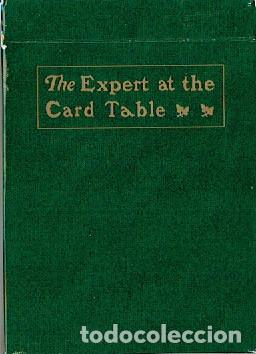 Barajas de cartas: Baraja de p&oacute;ker Bee Erdnase &rdquo;Expert At The Card Table&rdquo;