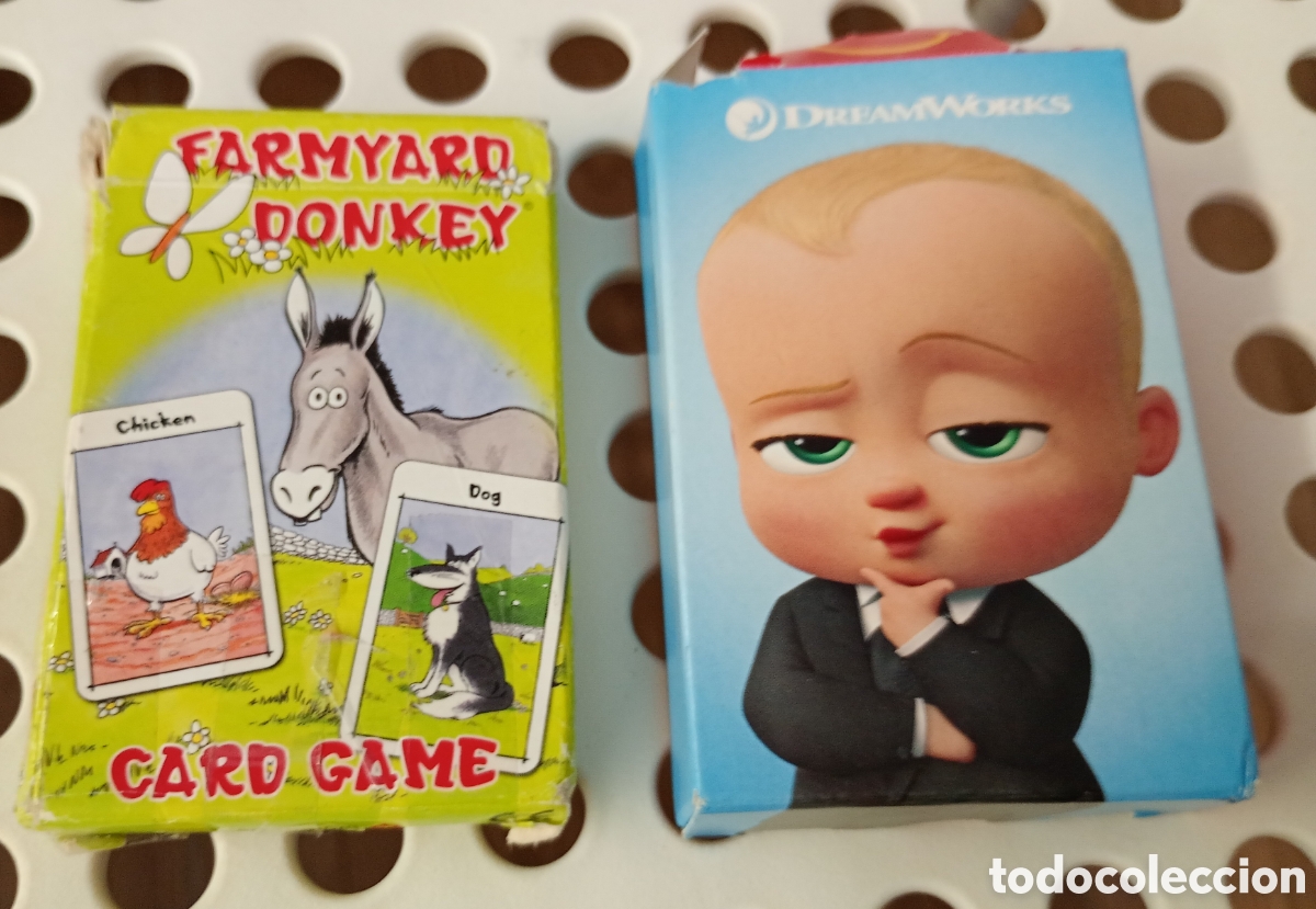 Barajas de cartas: Lote 2 barajas infantiles