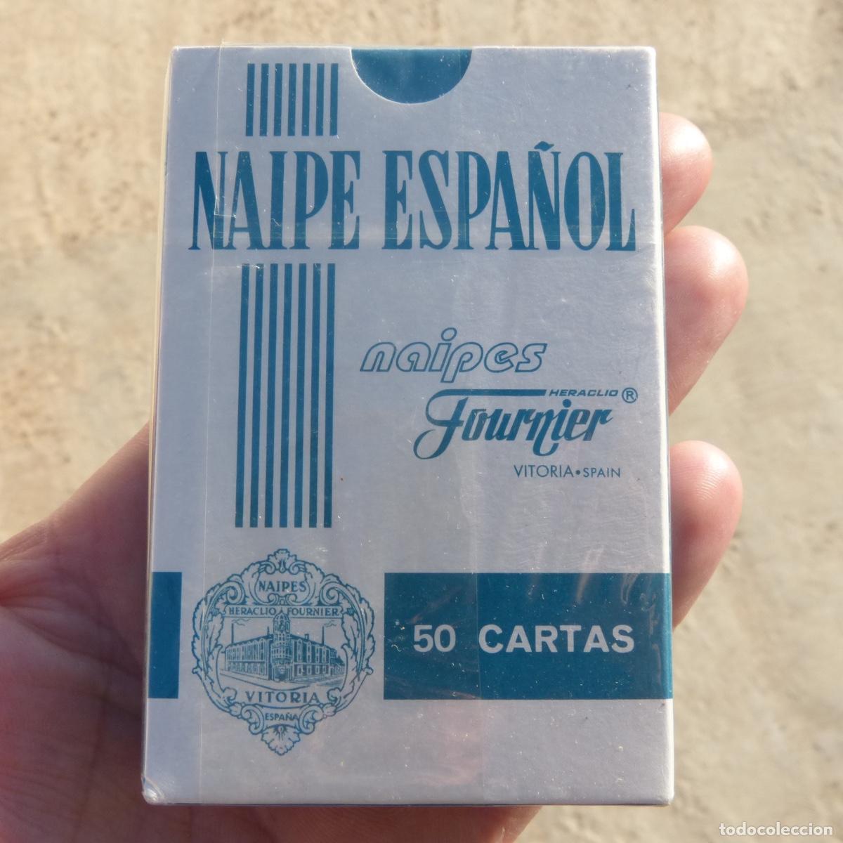 Barajas de cartas: Baraja de cartas , naipe espa&ntilde;ol, fournier, precintada, 50. Bancaja.