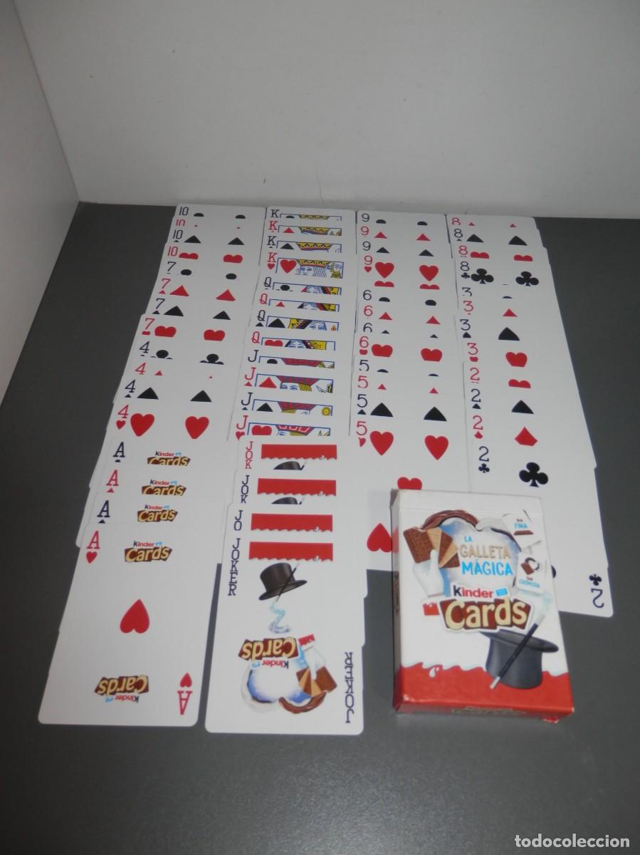 Barajas de cartas: BARAJA DE CARTAS DE LA KINDER - Foto 1