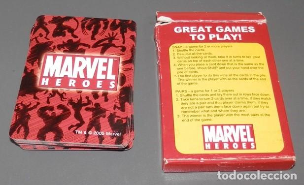 Barajas de cartas: BARAJA DE CARTAS DE LA MARVEL - Foto 1