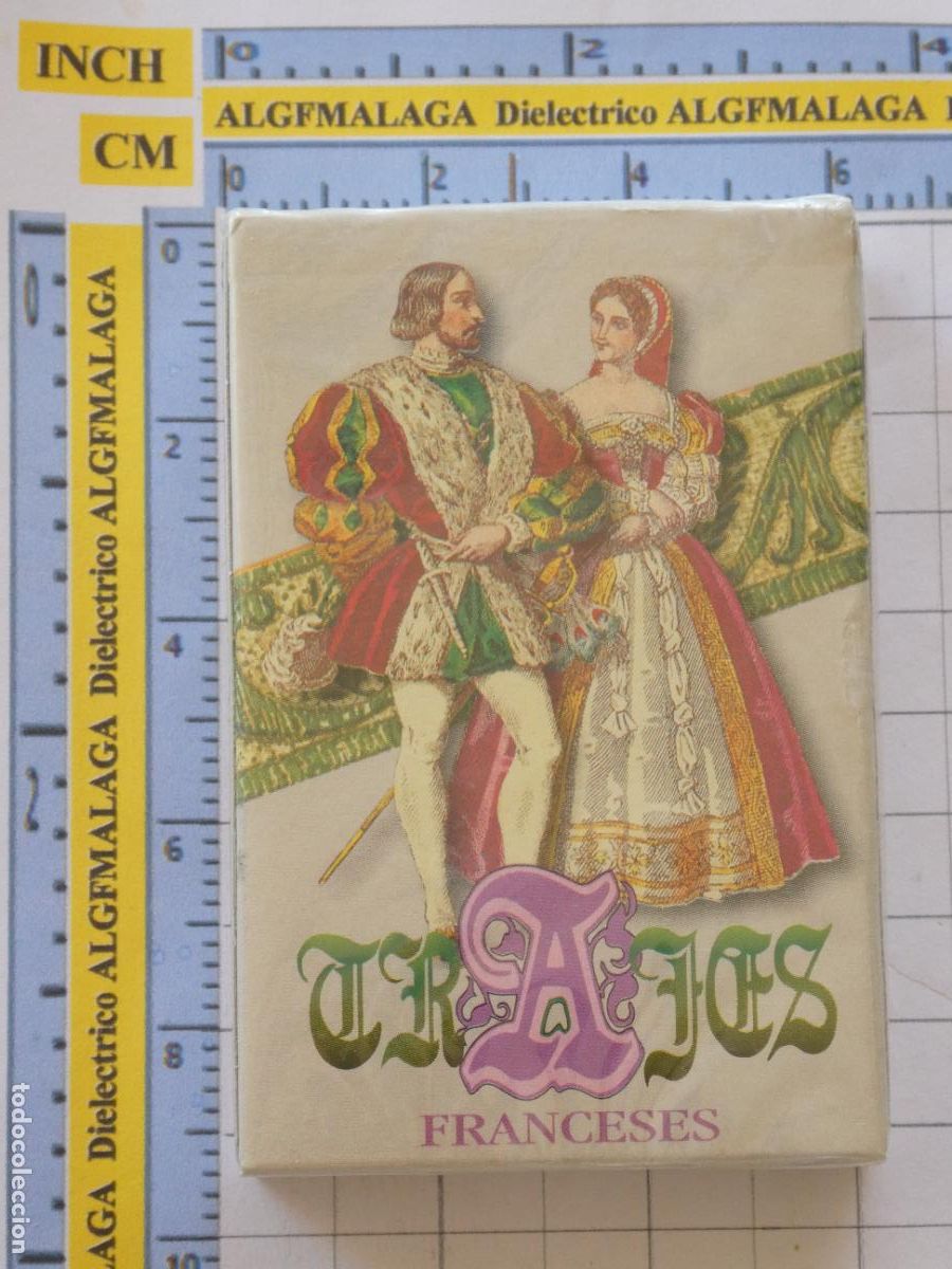 Barajas de cartas: BARAJA DE CARTAS P&Oacute;KER. TRAJES FRANCESES SIGLOS XVI Y XVII FRANCIA. FOURNIER. PRECINTADA. 90GR