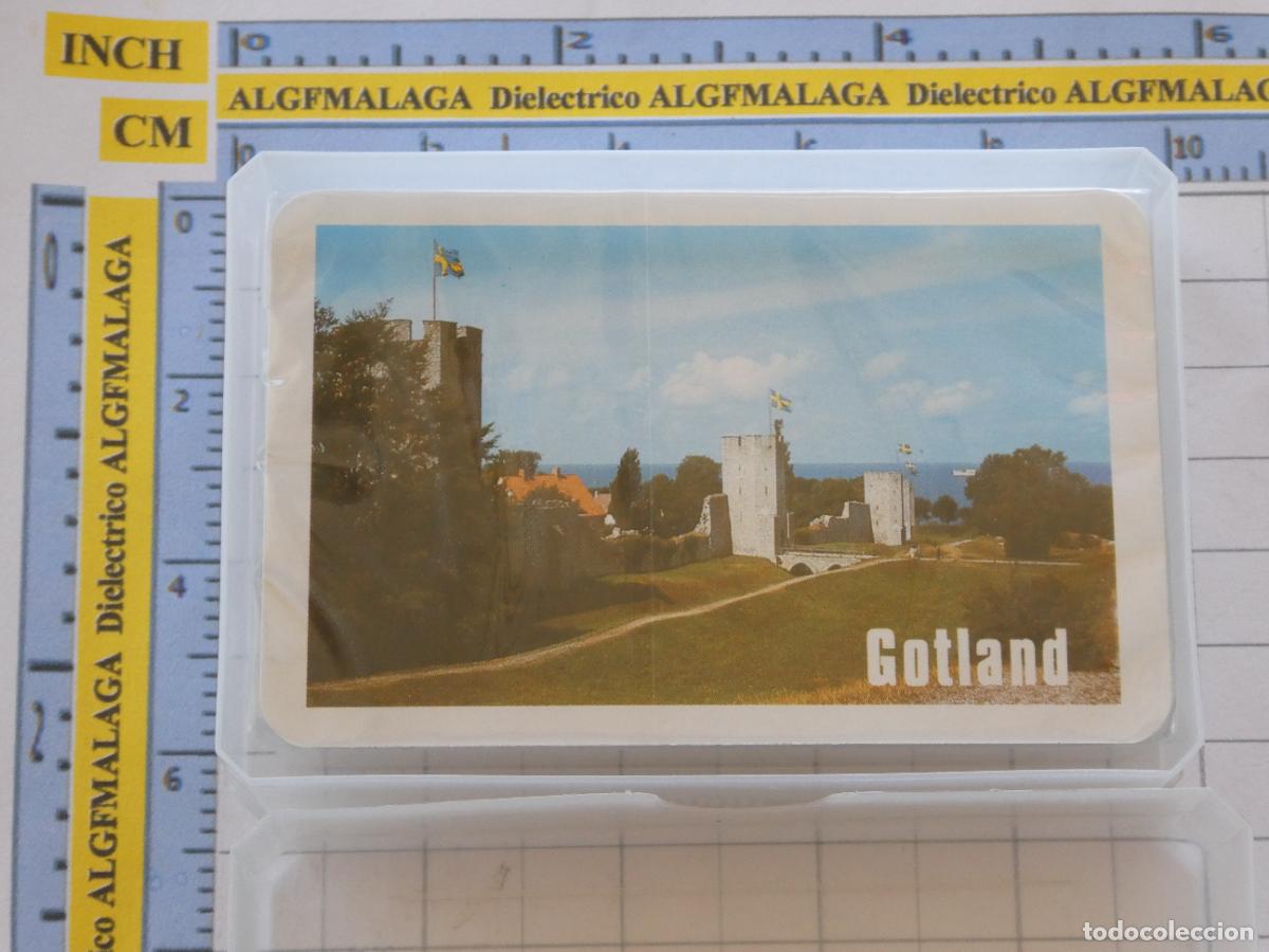 Barajas de cartas: BARAJA DE CARTAS P&Oacute;KER. ISLA DE GOTLAND SUECIA. PRECINTADA. 100GR
