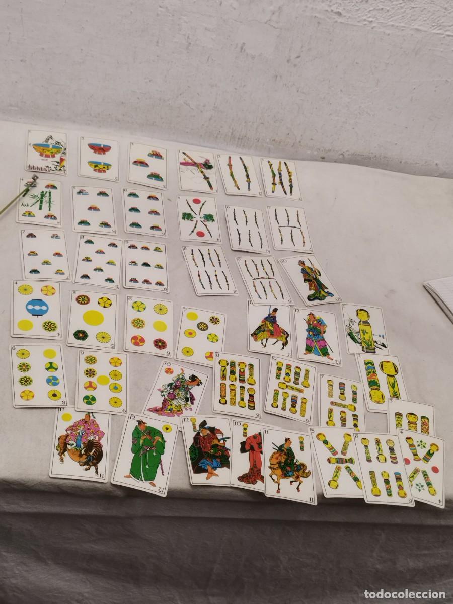 Barajas de cartas: Antigua baraja de 35 cartas, el jard&iacute;n japones el pedregal. Muebles la fabrica, en bellaterra.