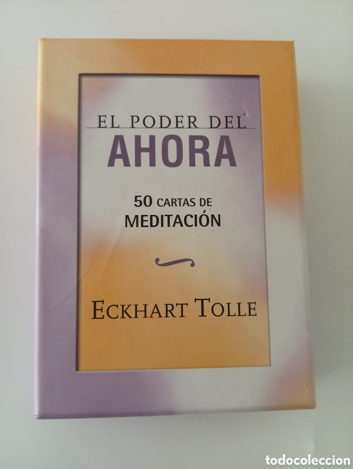 Barajas de cartas: CINCUENTA CARTAS DE MEDITACI&Oacute;N &rdquo; EL PIDER DEL AHIRA&rdquo; PIR ECKART TOLLE. 2012.