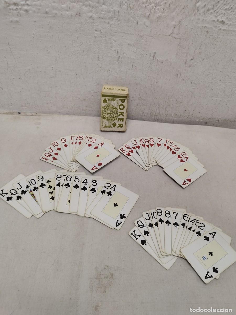Barajas de cartas: Antigua baraja de poker inglesa. Naipe.