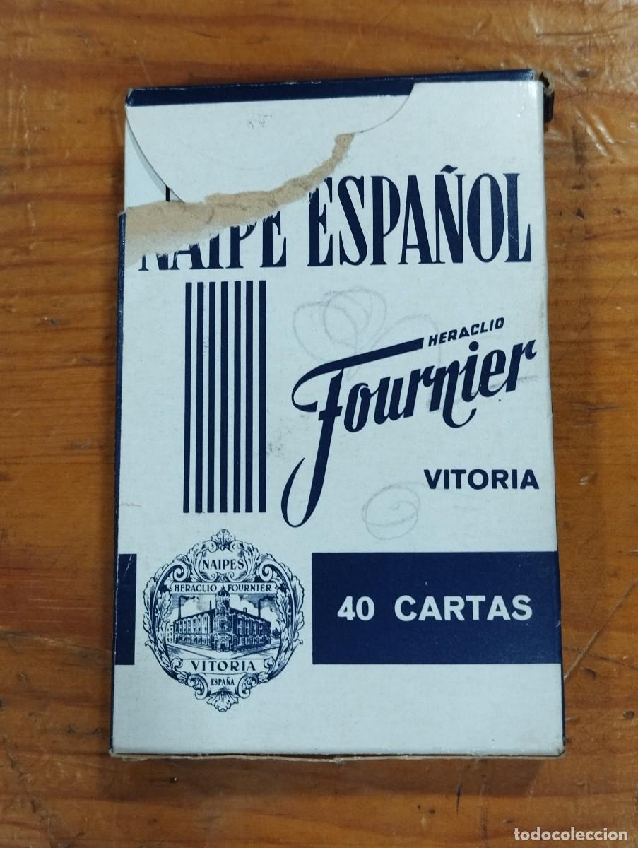Barajas de cartas: BARAJA NAIPES SOBERANO DE H FOURNIER ESPA&Ntilde;OLA. COMPLETA.