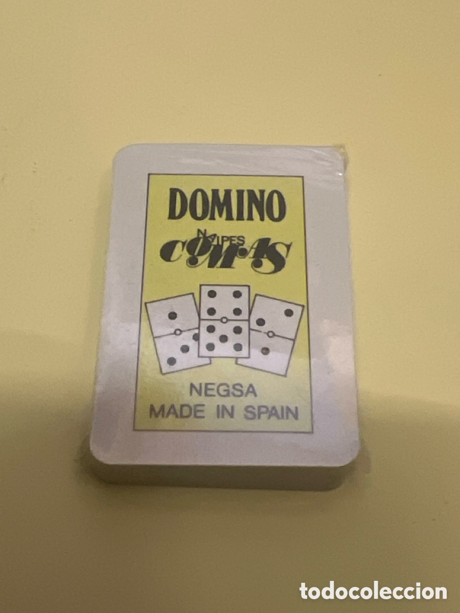 Barajas de cartas: T3/A11/13. Cartas domino infantil - comas