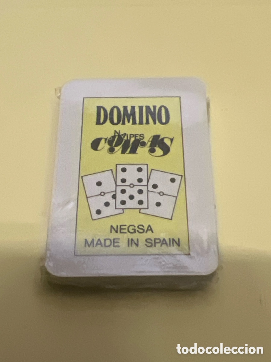 Barajas de cartas: T3/A11/14. Cartas domino infantil - comas
